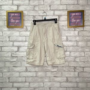 Levi’s White Shorts